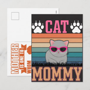 Summer, Mother's Day, Father's Day, Memorial Day Holiday Postcard