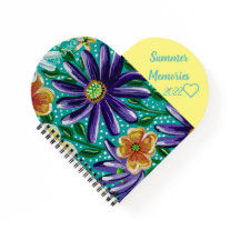 Summer Mountain Fields Notebook