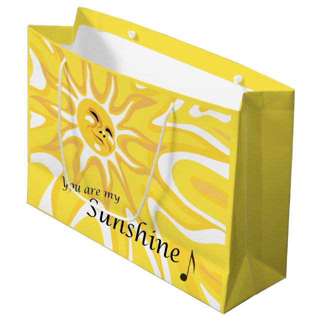 Summer  My Sunshine Lg Gift Bag (Front Angled)