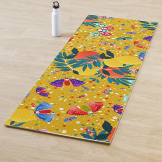 Summer Natural Citrus Grove Yoga Mat