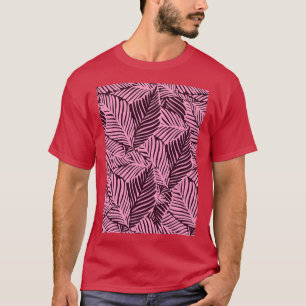 Summer nature jungle with exotic plant pattern T-Shirt