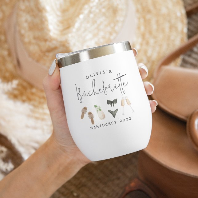 Summer Neutrals Personalised Bachelorette Party (Creator Uploaded)
