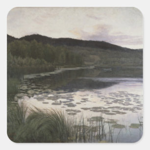 Summer Night, 1886 Square Sticker