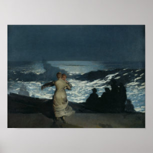 Summer Night, 1890 Poster
