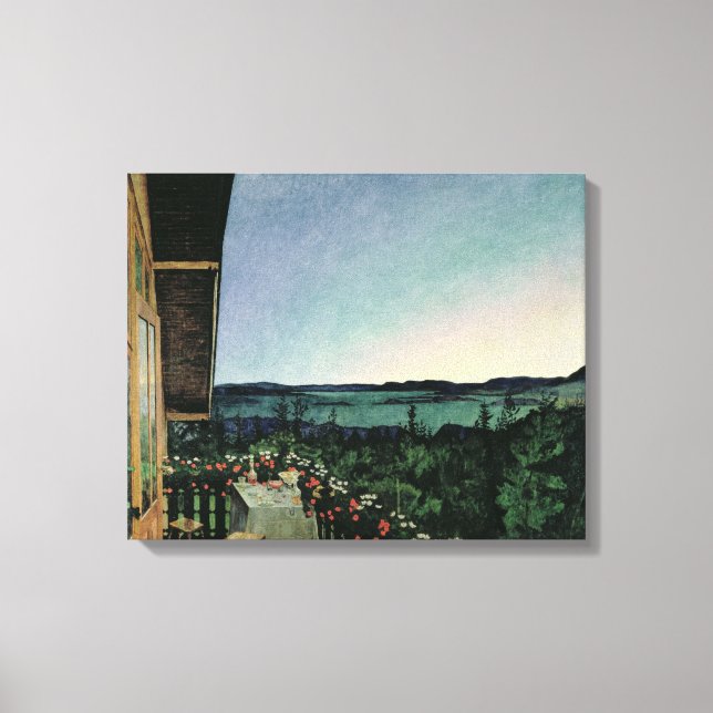 Summer Night, 1899 Canvas Print (Front)