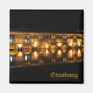 Summer night in Strasbourg Magnet