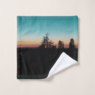 Summer night in the Pacific Northwest Wash Cloth