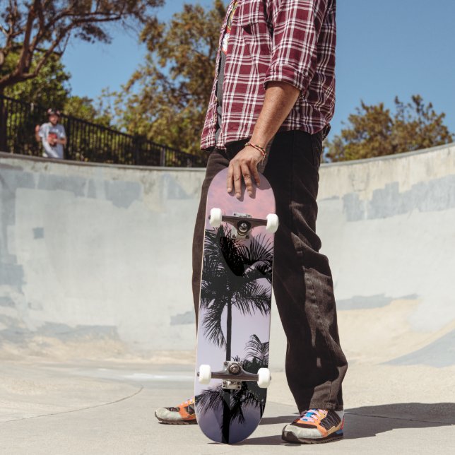 Summer Night Magic Palms 1 Skateboard (Outdoor 2)