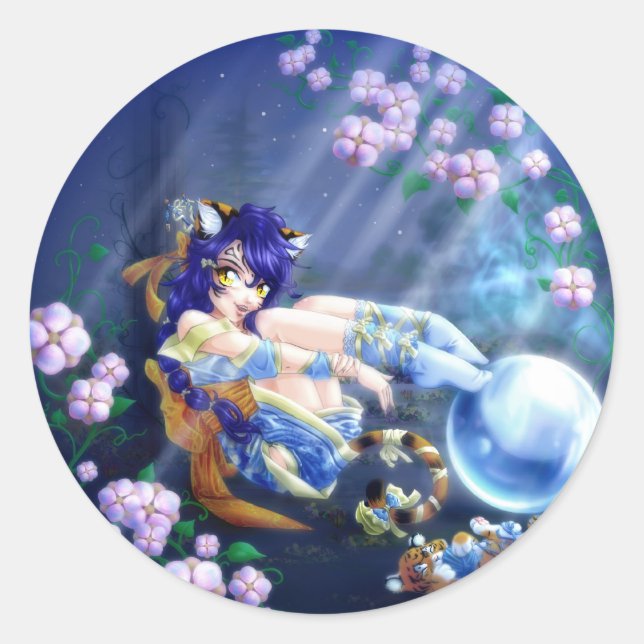 Summer Night sticker (Front)