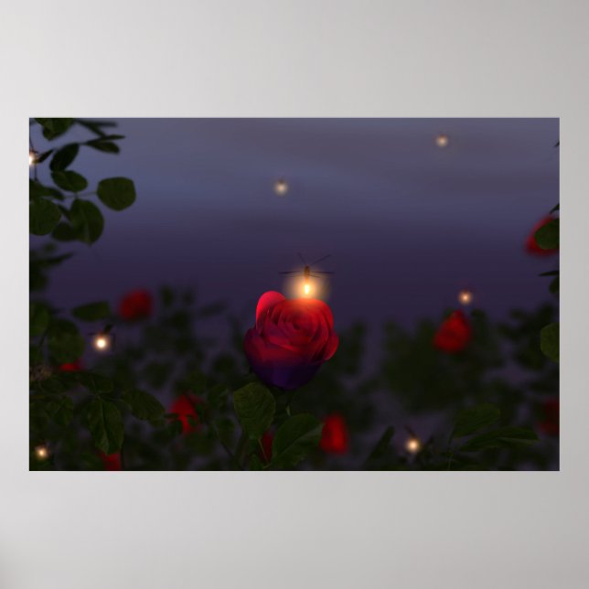 Summer Nightlights Print (Front)