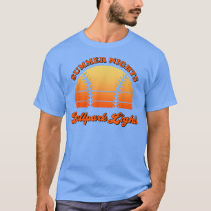 Summer Nights And Ballpark Lights Baseball Day & D T-Shirt