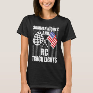 Summer nights and Rc Track light Slot Cars Toy RC  T-Shirt