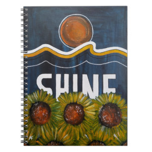 Summer Nights Painting by Alfred Fox Notebook