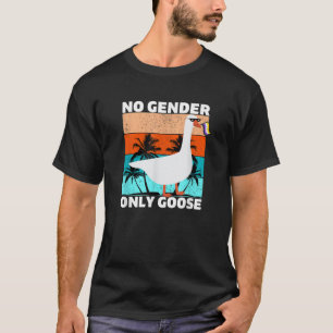 Summer Non binary Pride NB No Gender Only Goose LG T-Shirt