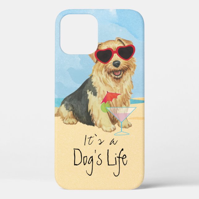 Summer Norfolk Terrier Case-Mate iPhone Case (Back)