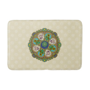 Summer Nouveau Bath Mat