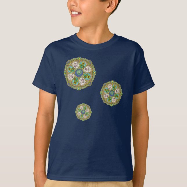 Summer Nouveau Kid's and Baby Dark Shirt (Front)