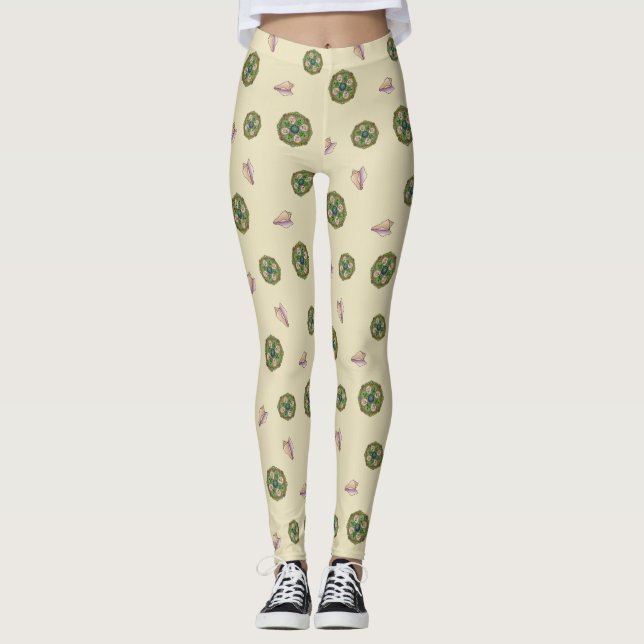 Summer Nouveau Leggings (Front)