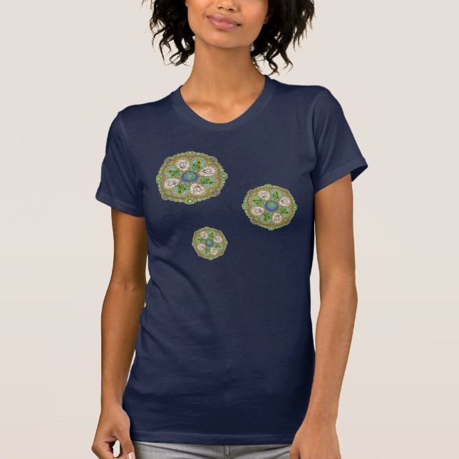 Summer Nouveau Women's Dark Shirt (Front)