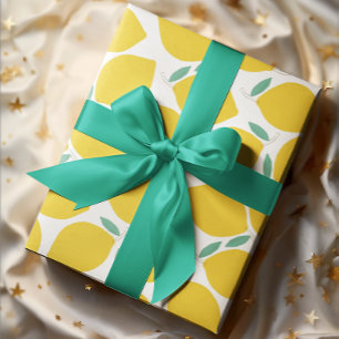Summer Novelty Lemon-Pattern Printed Wrapping Paper