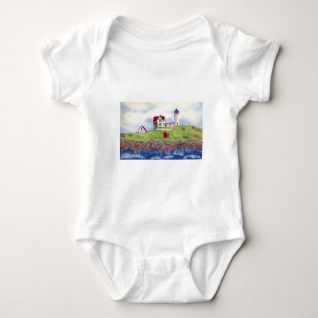 summer nubble baby bodysuit (Front)