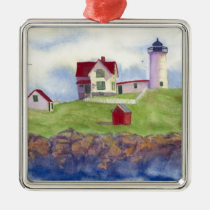 summer nubble metal tree decoration