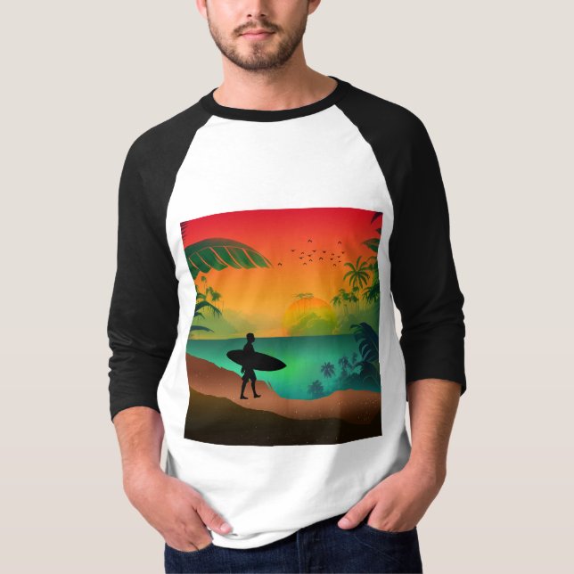 Summer ocean paradise T-Shirt (Front)