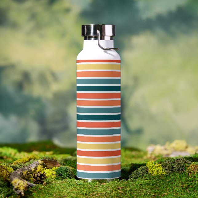 Summer of '77 Stripes Water Bottle (Outdoor)