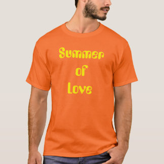 Summer of Love Hippie Tie Dye T-Shirt Groovy Boho