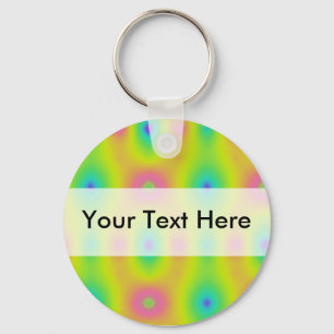 Summer of Tie Dyeing Key Ring