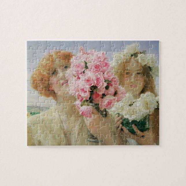 Summer Offering by Sir Lawrence Alma-Tadema Jigsaw Puzzle (Horizontal)