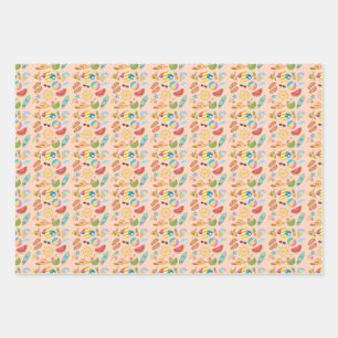 Summer On Sight Wrapping Paper Sheet