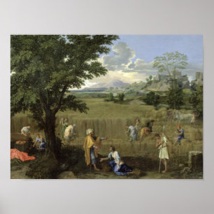 Summer, or Ruth and Boaz, 1660-64 Poster