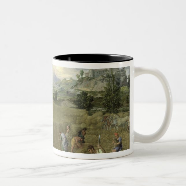 Summer, or Ruth and Boaz, 1660-64 Two-Tone Coffee Mug (Right)