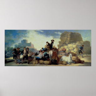 Summer, or The Harvest, 1786 Poster