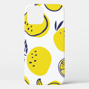 Summer Oranges: Stylish Fruit Pattern. iPhone 12 Case