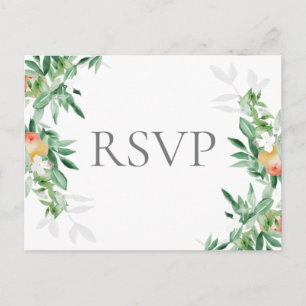 summer orchard enclosure card rsvp