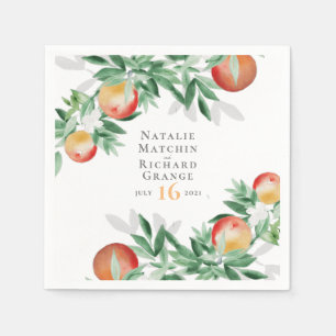 Summer Orchard Fruit Napkin