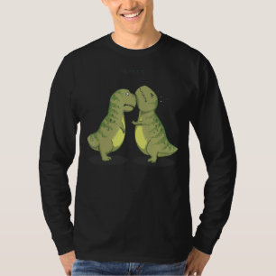 Summer Outfits Funny Cool Dinosaurs Flip Graphic P T-Shirt