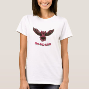 Summer Outfits   Goddess T-Shirt Design Pink