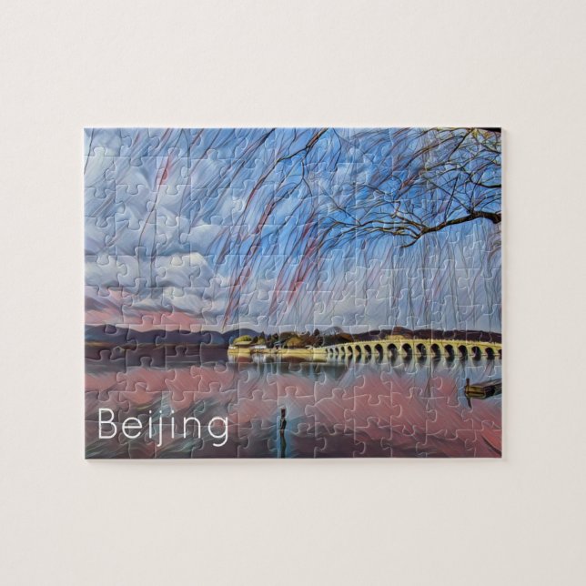 summer palace beijing art jigsaw puzzle (Horizontal)