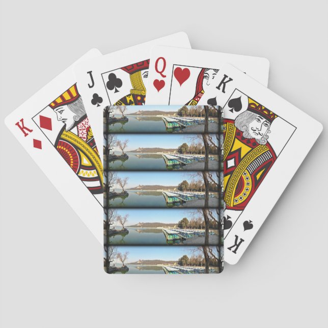Summer Palace Boats Playing Cards (Back)