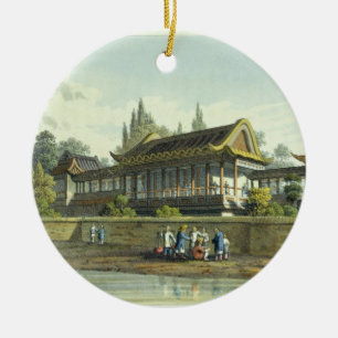 Summer Palace of the Emperor, Opposite the City of Ceramic Tree Decoration