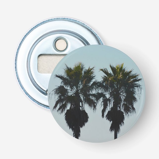 Summer Palm Trees Bottle Opener (Front)