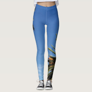 Summer Palm Trees Leggings