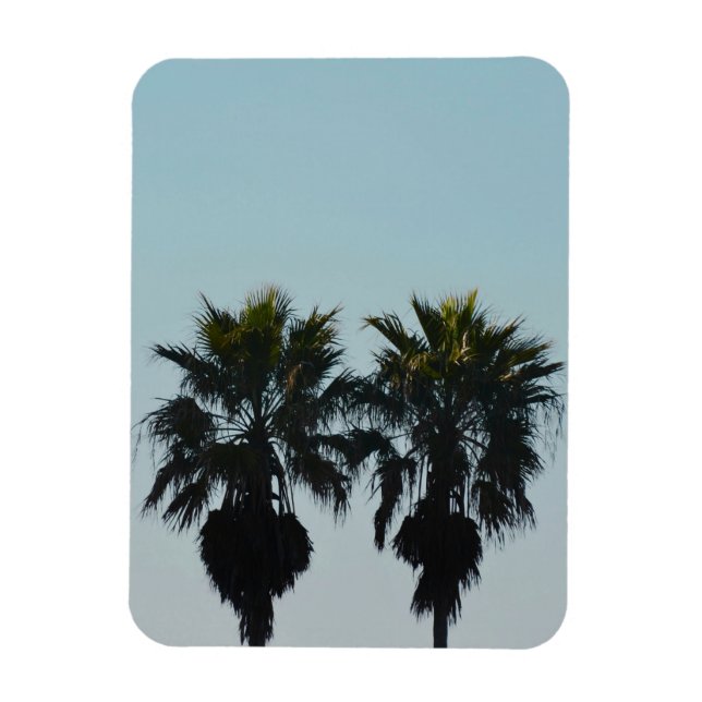 Summer Palm Trees Magnet (Vertical)