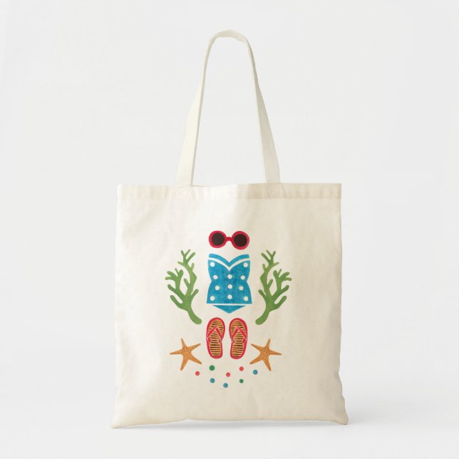 Summer Paradise Tote Bag (Front)