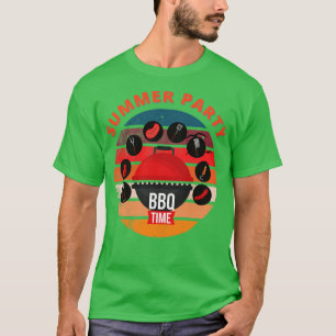 Summer Party BBQ Time T-Shirt