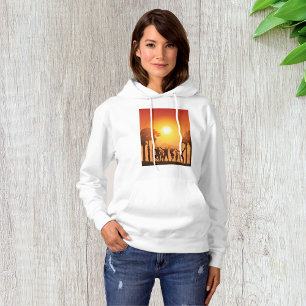 Summer Party Dancing Womens Hoodie