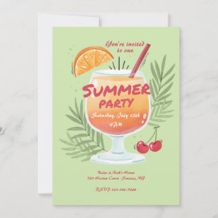 Summer Party Invitation